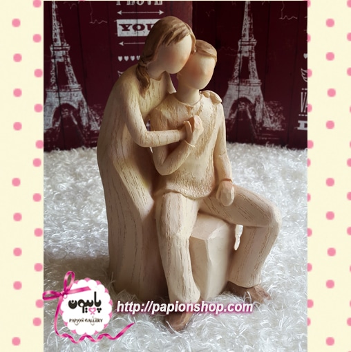 مجسمه زوج عاشق وارداتی پلی استری