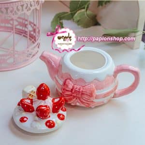 قوری کاپ کیکی سرامیکی وارداتی