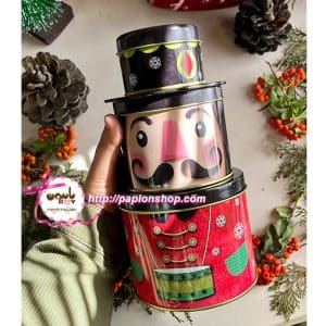 جعبه فلزی سه طبقه طرح فندق شکن