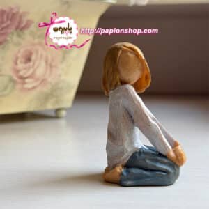 مجسمه دختر خوشحال طرح ویلوتری
