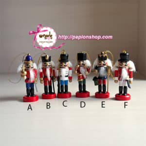 آویز سرباز فندق شکن کریسمسی سایز کوچک