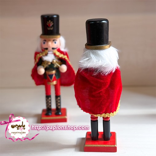 سرباز فندق شکن کریسمسی بزرگ طبل زن شنل پوش