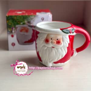 ماگ کریسمسی طرح بابانوئل کلاسیک