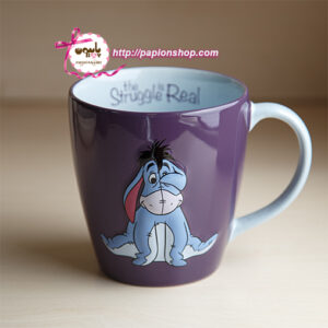 ماگ برجسته اورجینال دیزنی ایور Eeyore بنفش